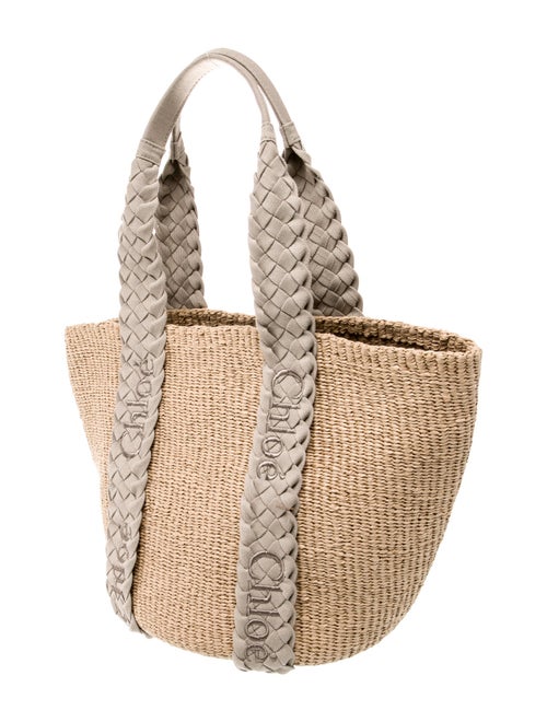 Chloe x Mifuko Raffia Shoulder Bag