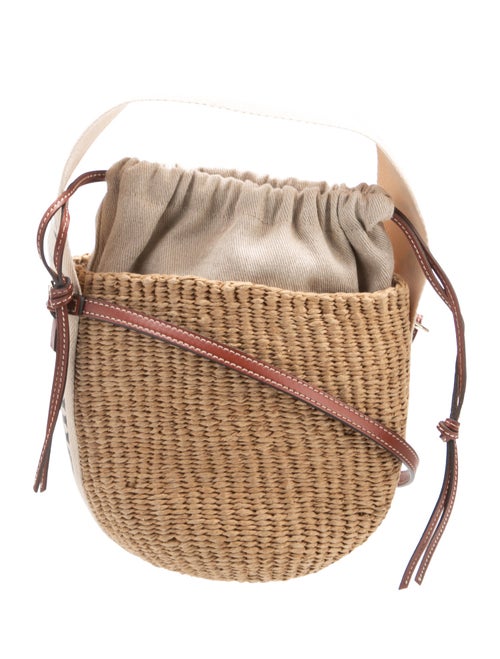 Chloe x Mifuko Straw Bucket Bag