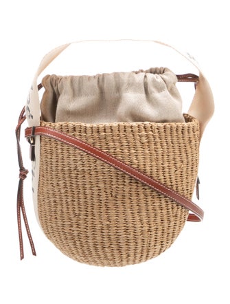 Chloe x Mifuko Straw Bucket Bag