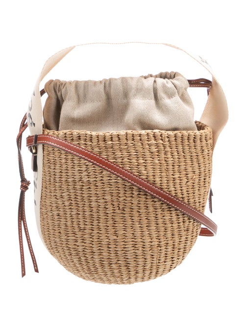 Chloe x Mifuko Straw Bucket Bag