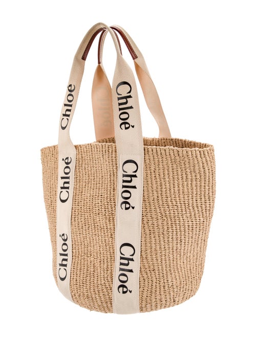 Chloe x Mifuko Raffia Tote