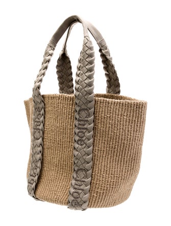 Chloe x Mifuko Raffia Bucket Bag
