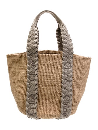 Chloe x Mifuko Raffia Bucket Bag