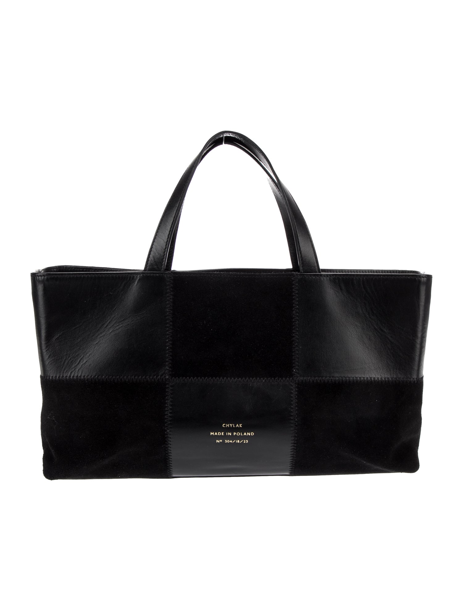 Chylak Leather Top Handle Bag