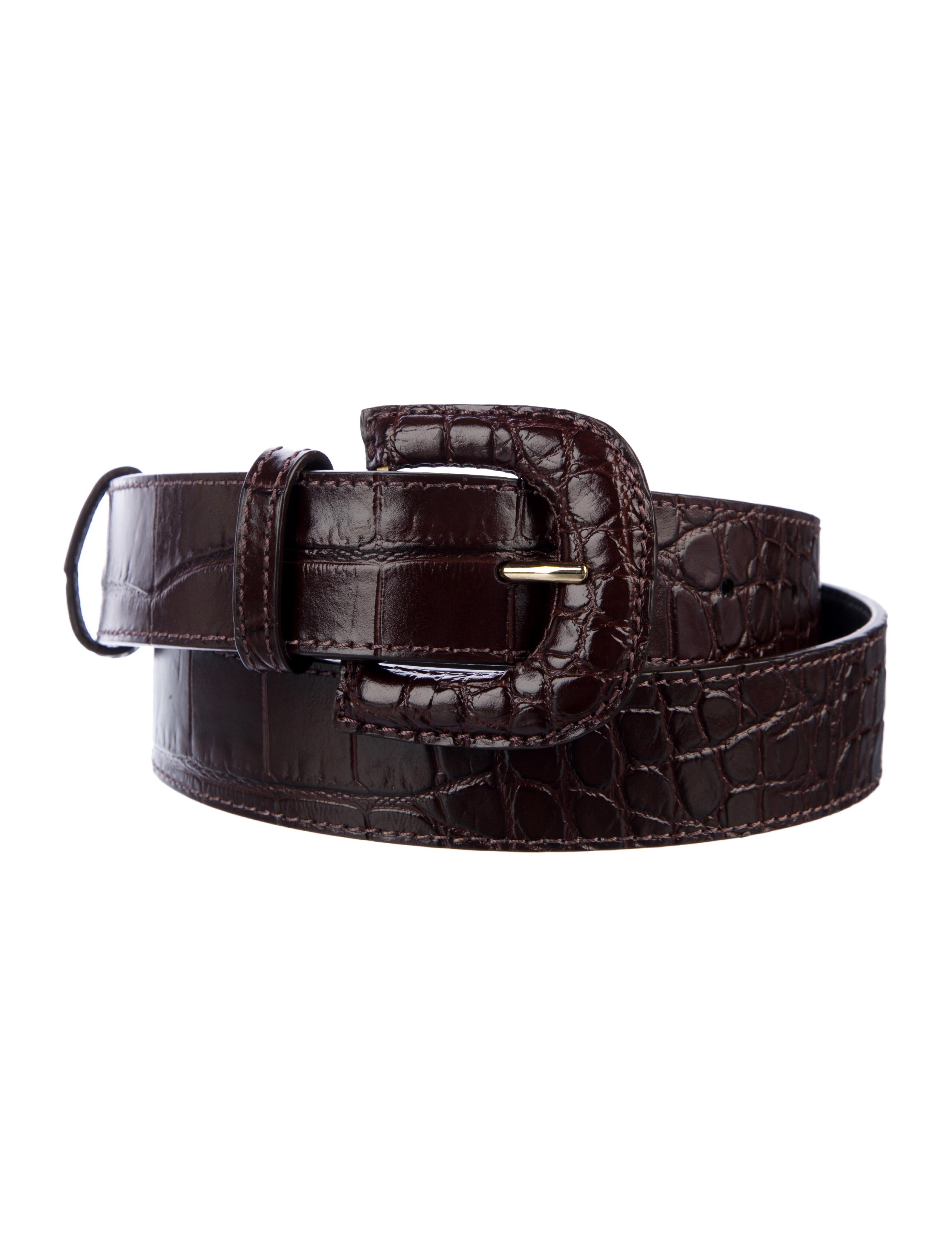 Chylak Embossed Leather Belt