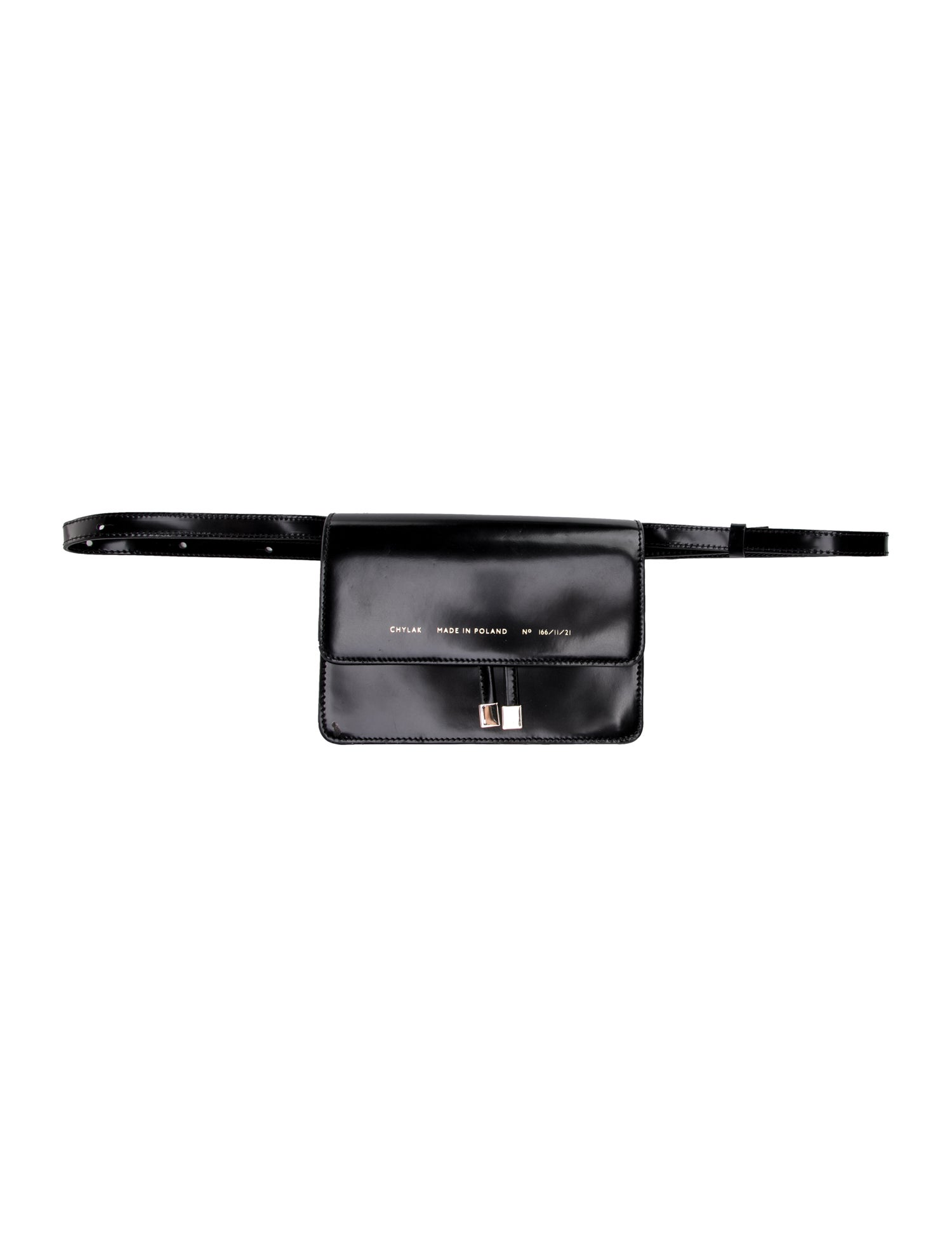 Chylak Patent Leather Belt Bag