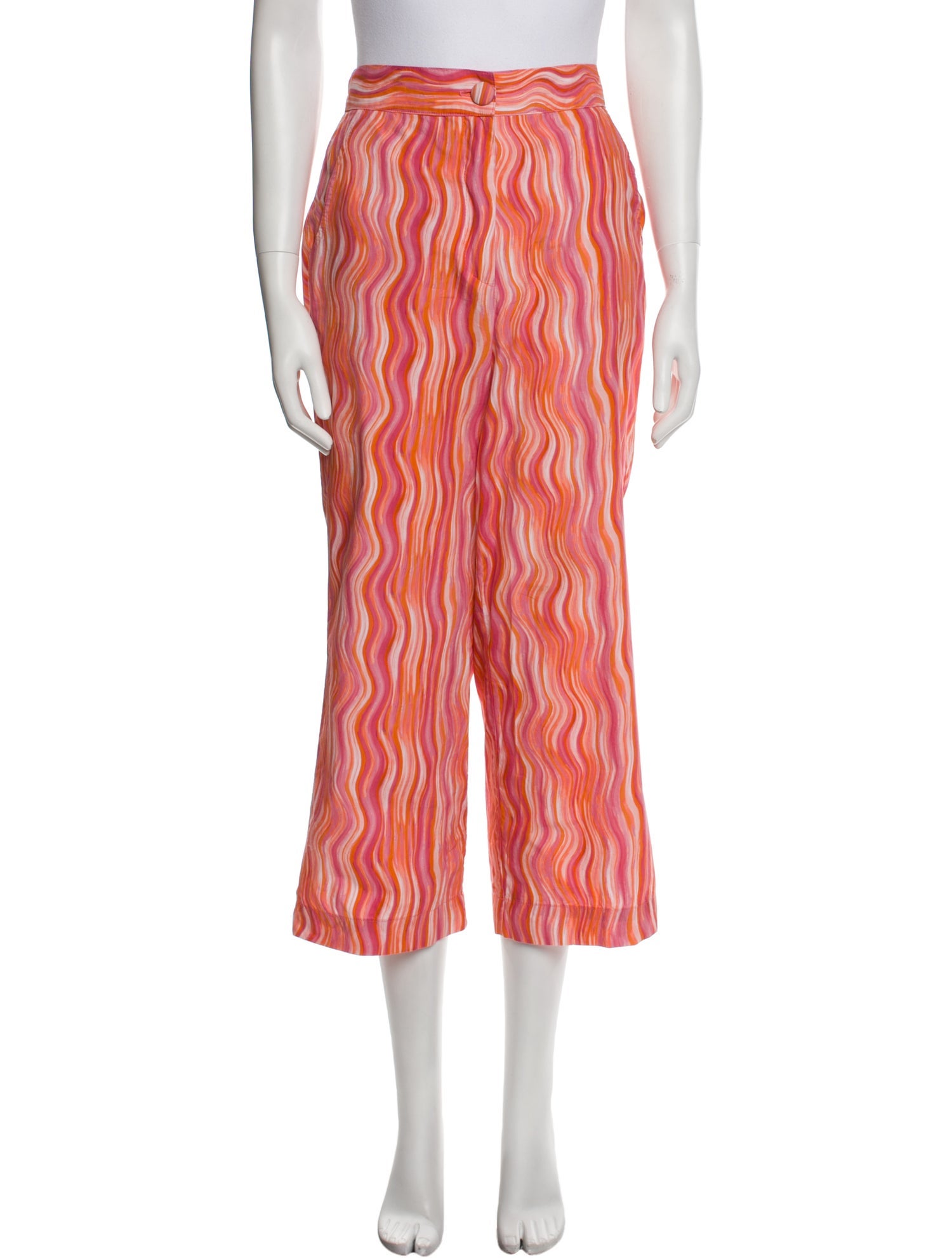 Ciao Lucia Striped Wide Leg Pants