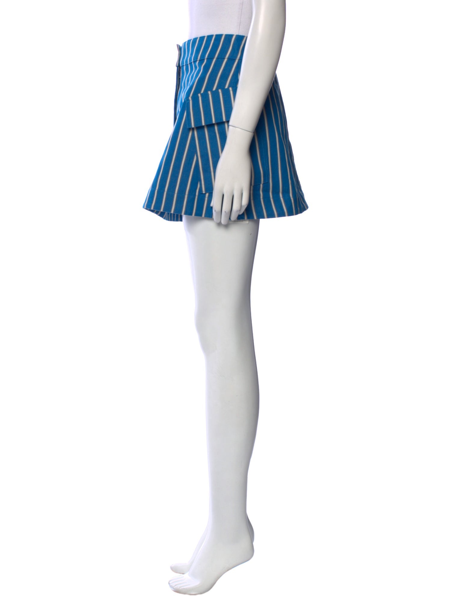 Ciao Lucia Striped Mini Skirt