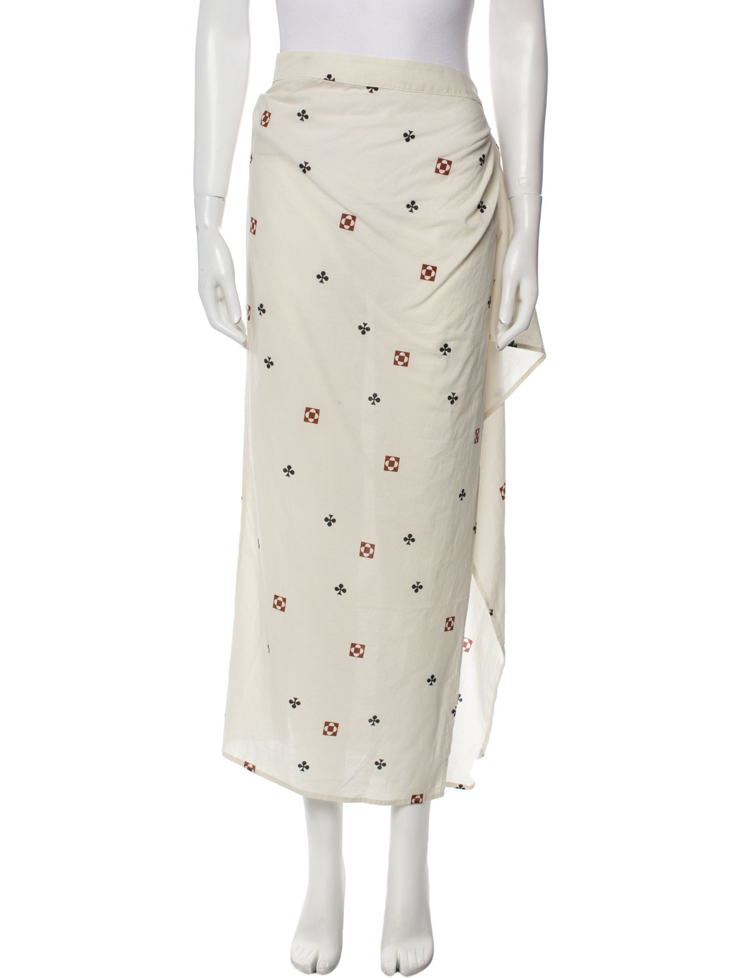 Ciao Lucia Printed Long Skirt