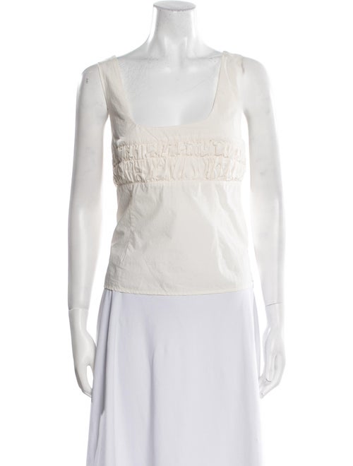Ciao Lucia Square Neckline Sleeveless Top