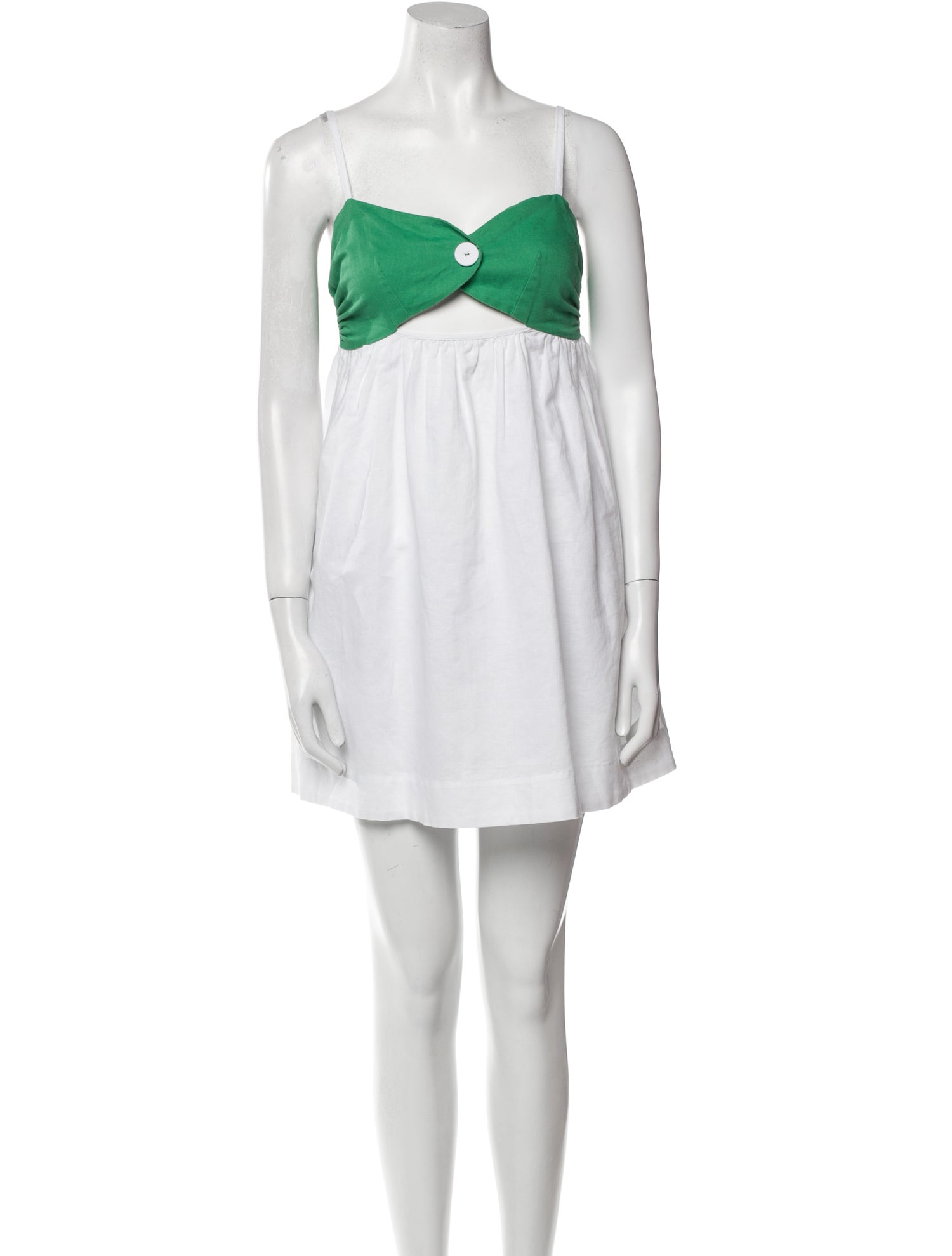 Ciao Lucia Linen Mini Dress