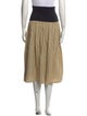 Ciao Lucia Linen Midi Length Skirt