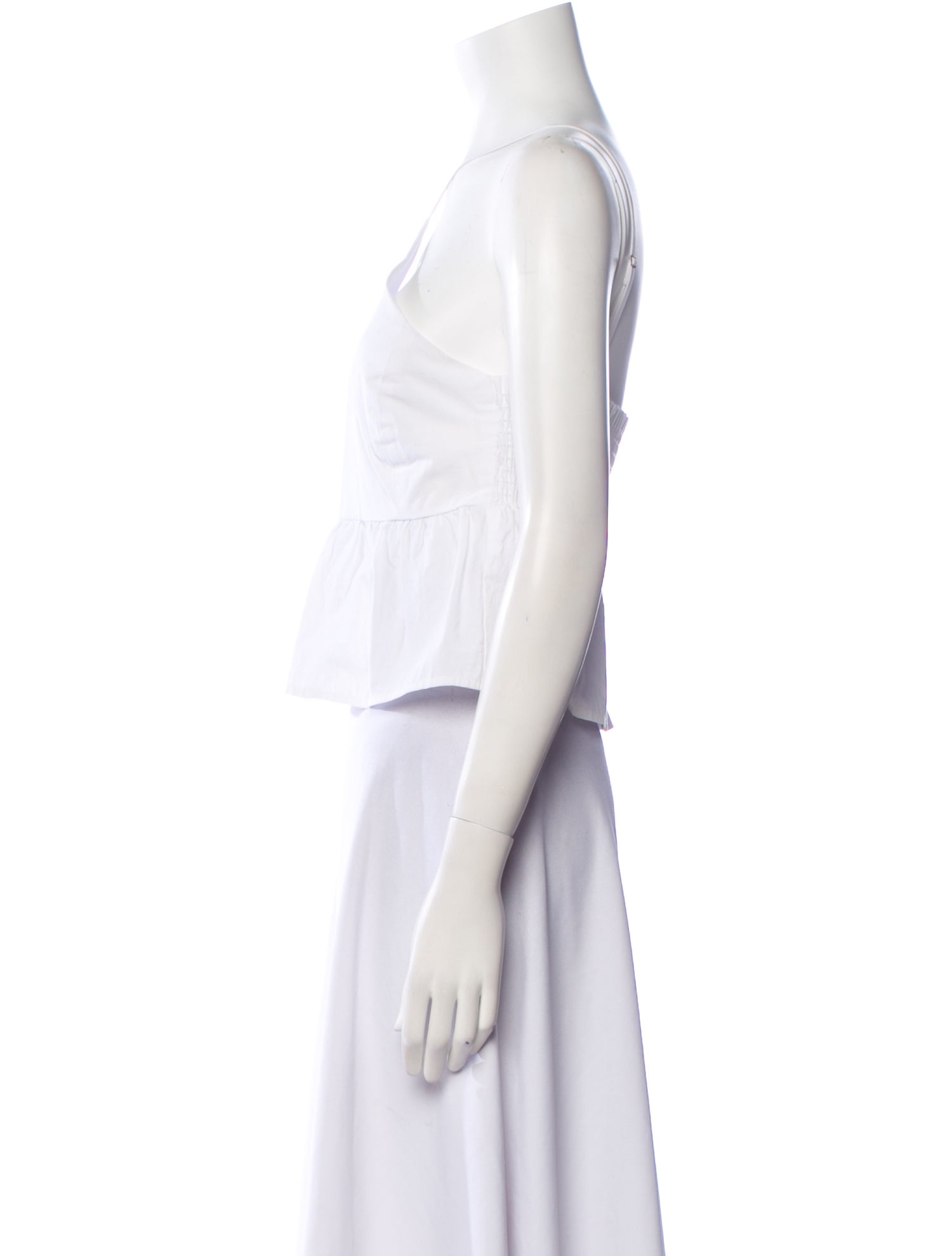 Ciao Lucia Strapless Crop Top