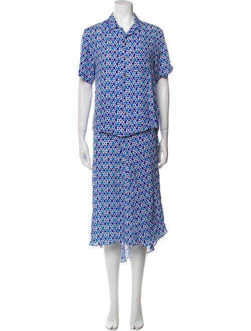 Ciao Lucia Silk Printed Skirt Set