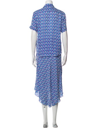 Ciao Lucia Silk Printed Skirt Set