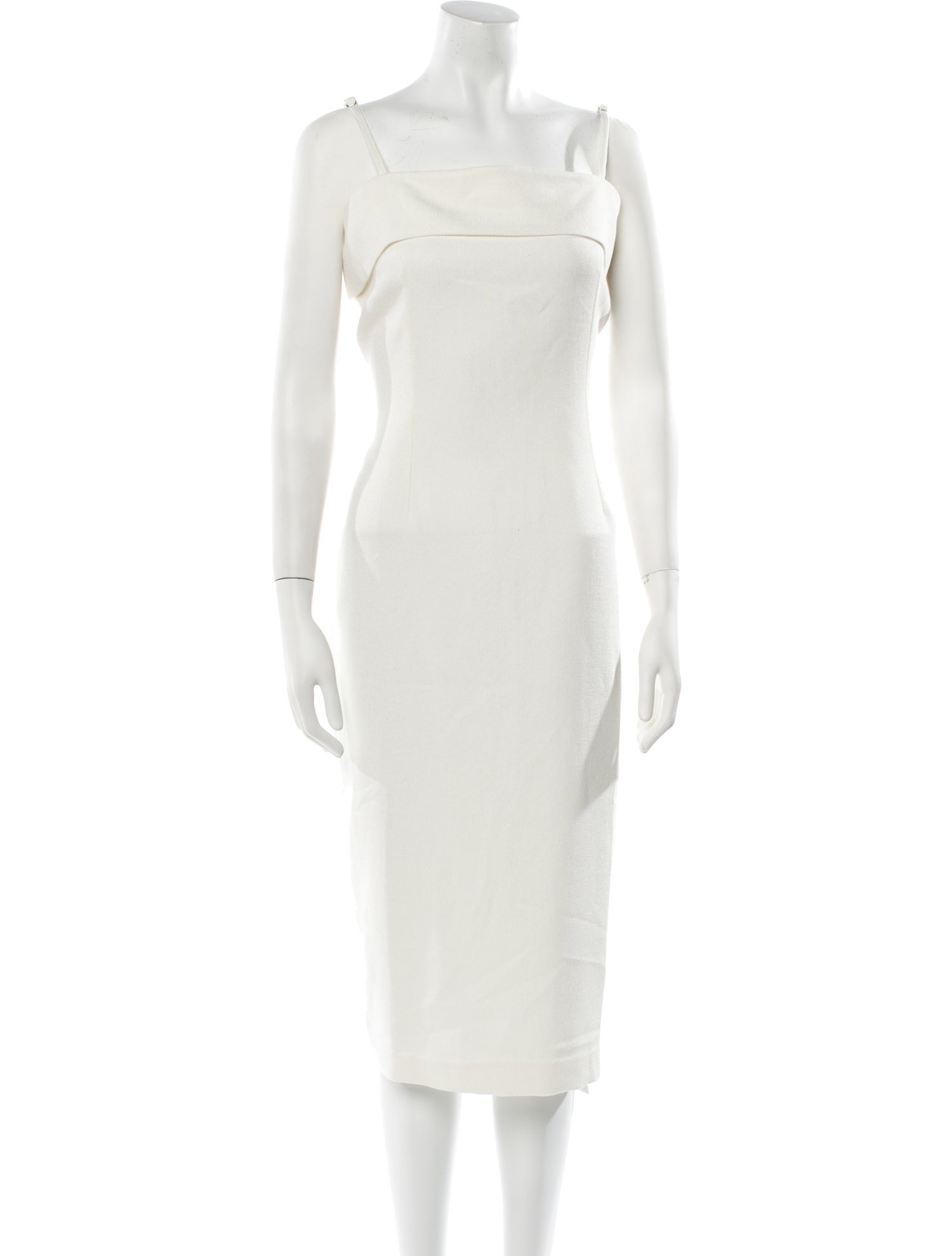 Ciao Lucia Square Neckline Midi Length Dress