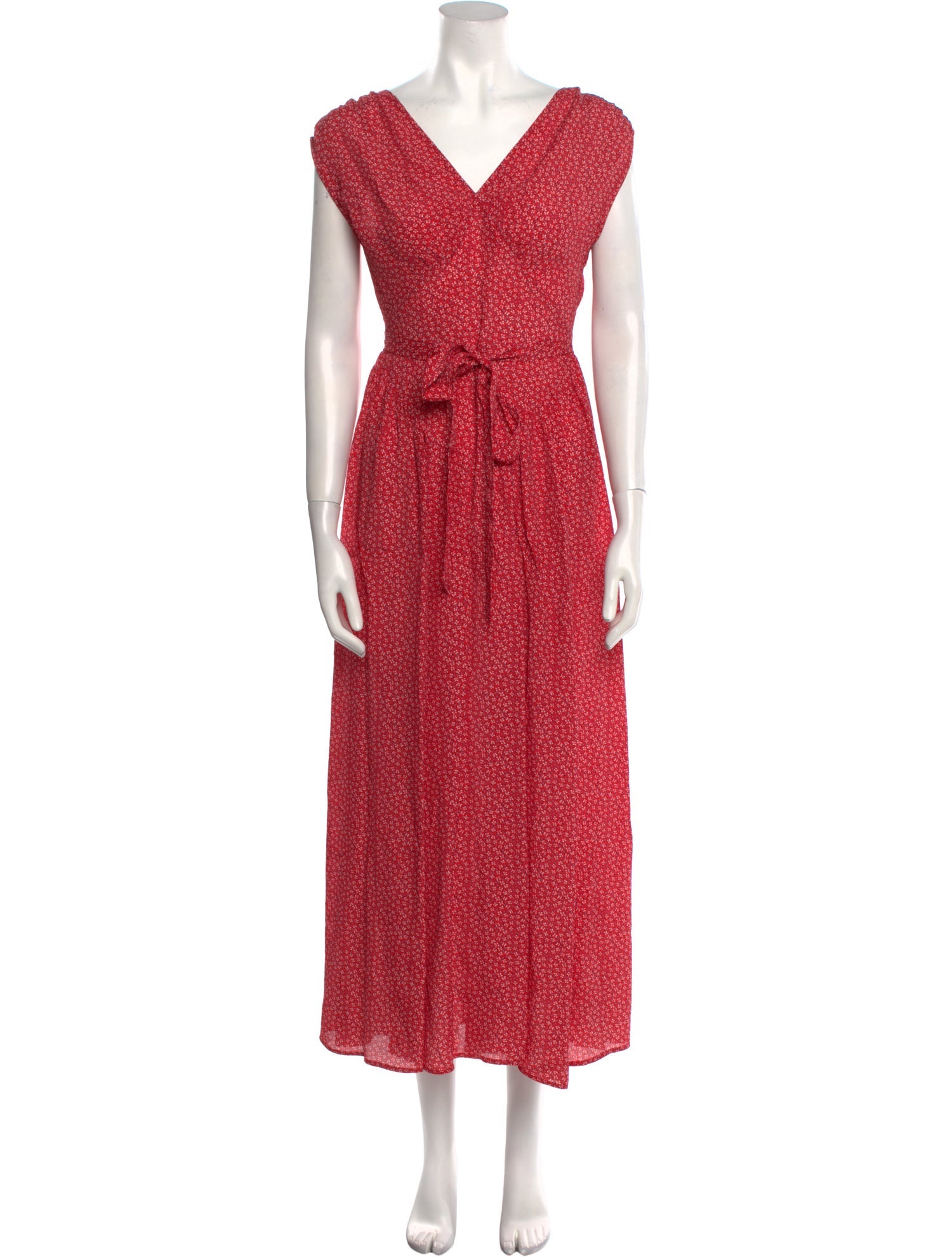 Ciao Lucia Floral Print Long Dress