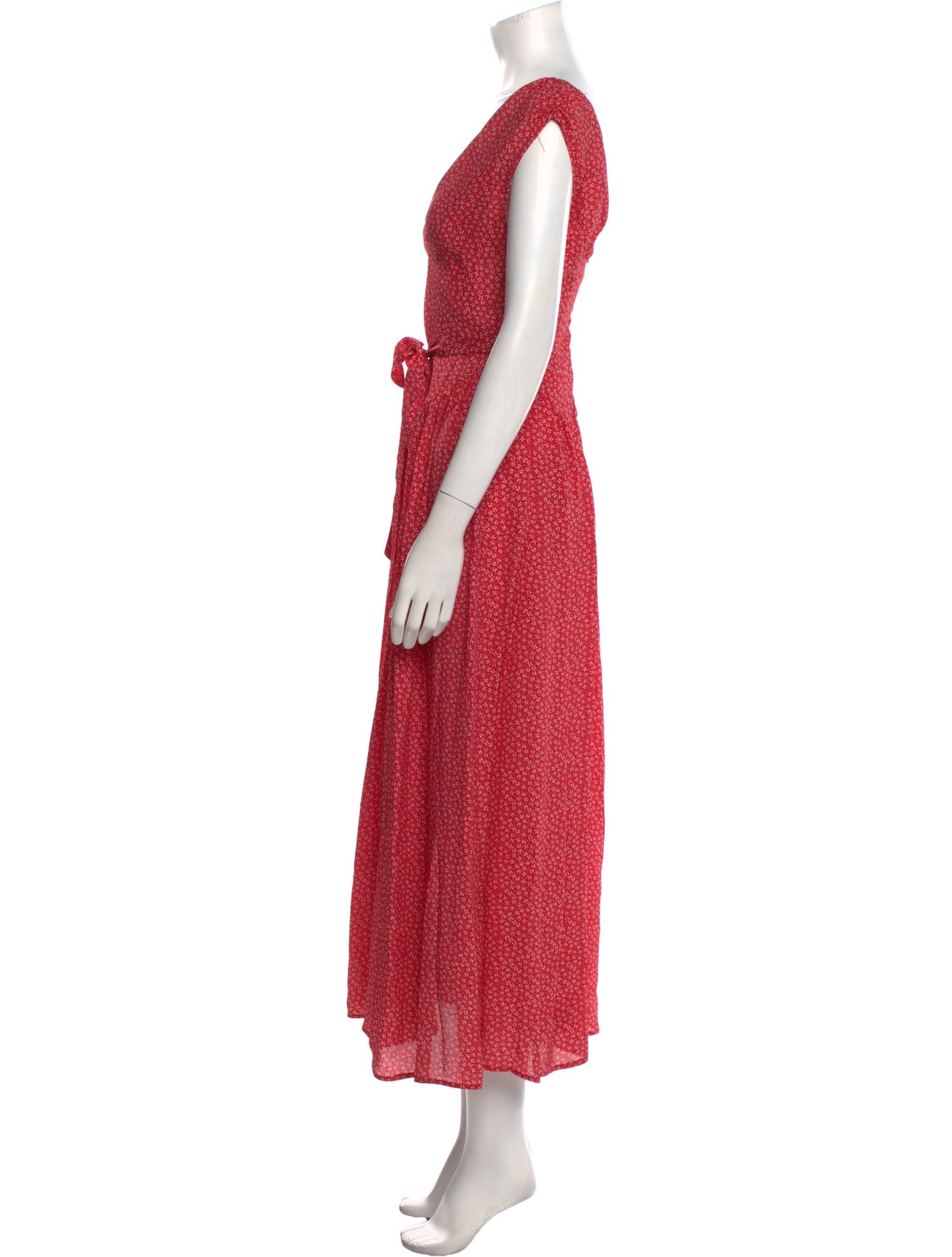 Ciao Lucia Floral Print Long Dress