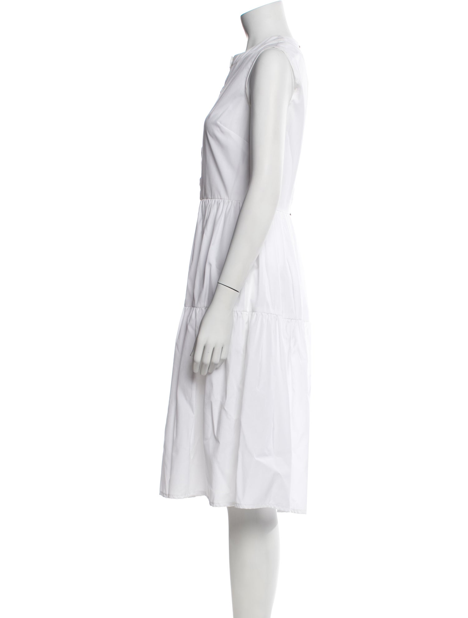 Ciao Lucia Crew Neck Midi Length Dress