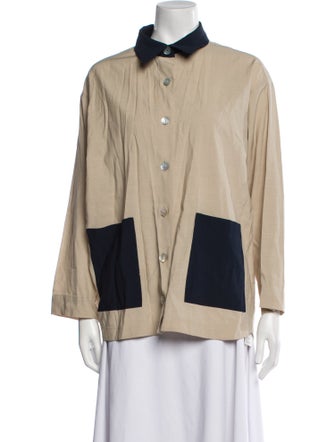 Ciao Lucia Long Sleeve Button-Up Top
