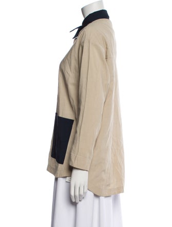 Ciao Lucia Long Sleeve Button-Up Top