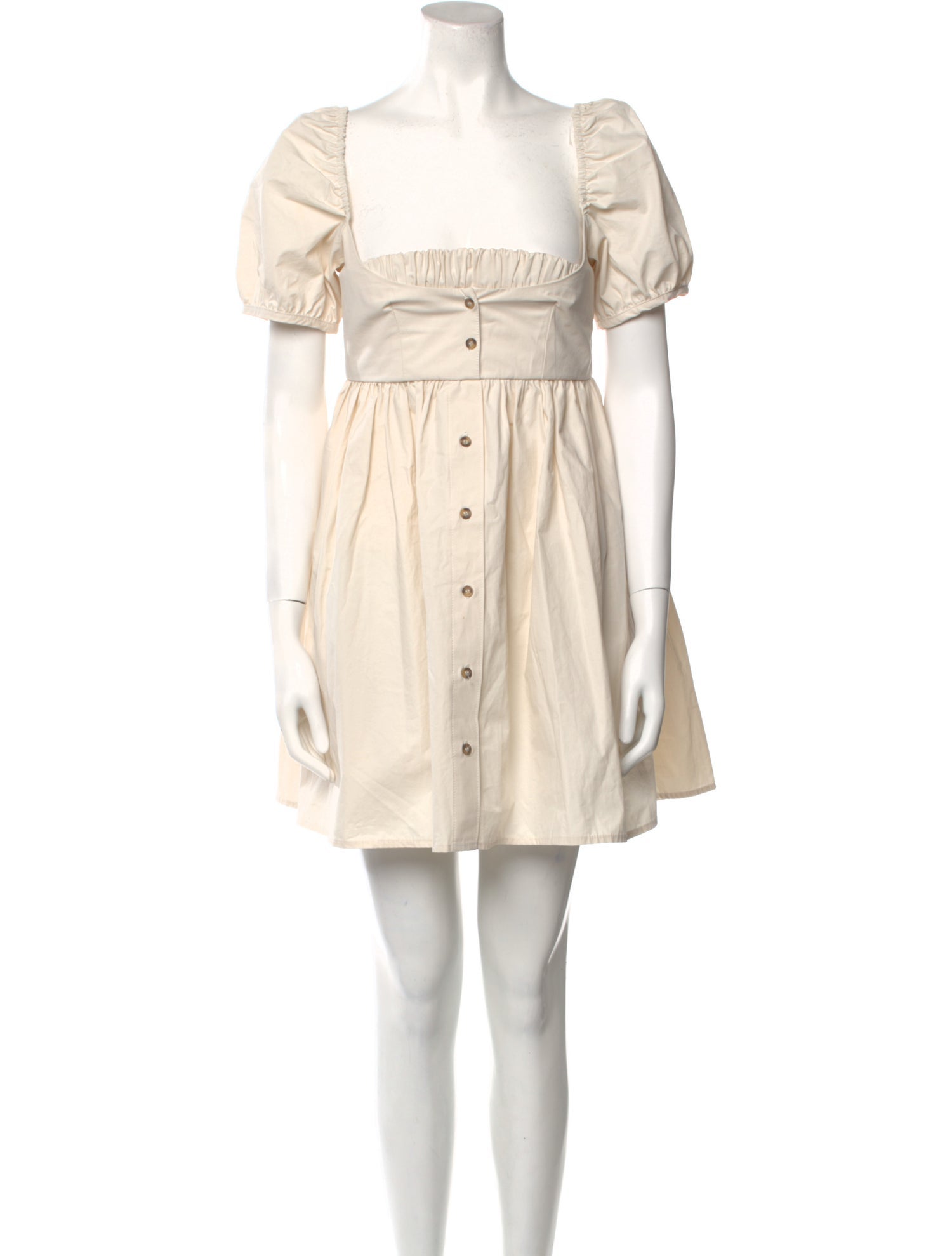 Ciao Lucia Square Neckline Mini Dress