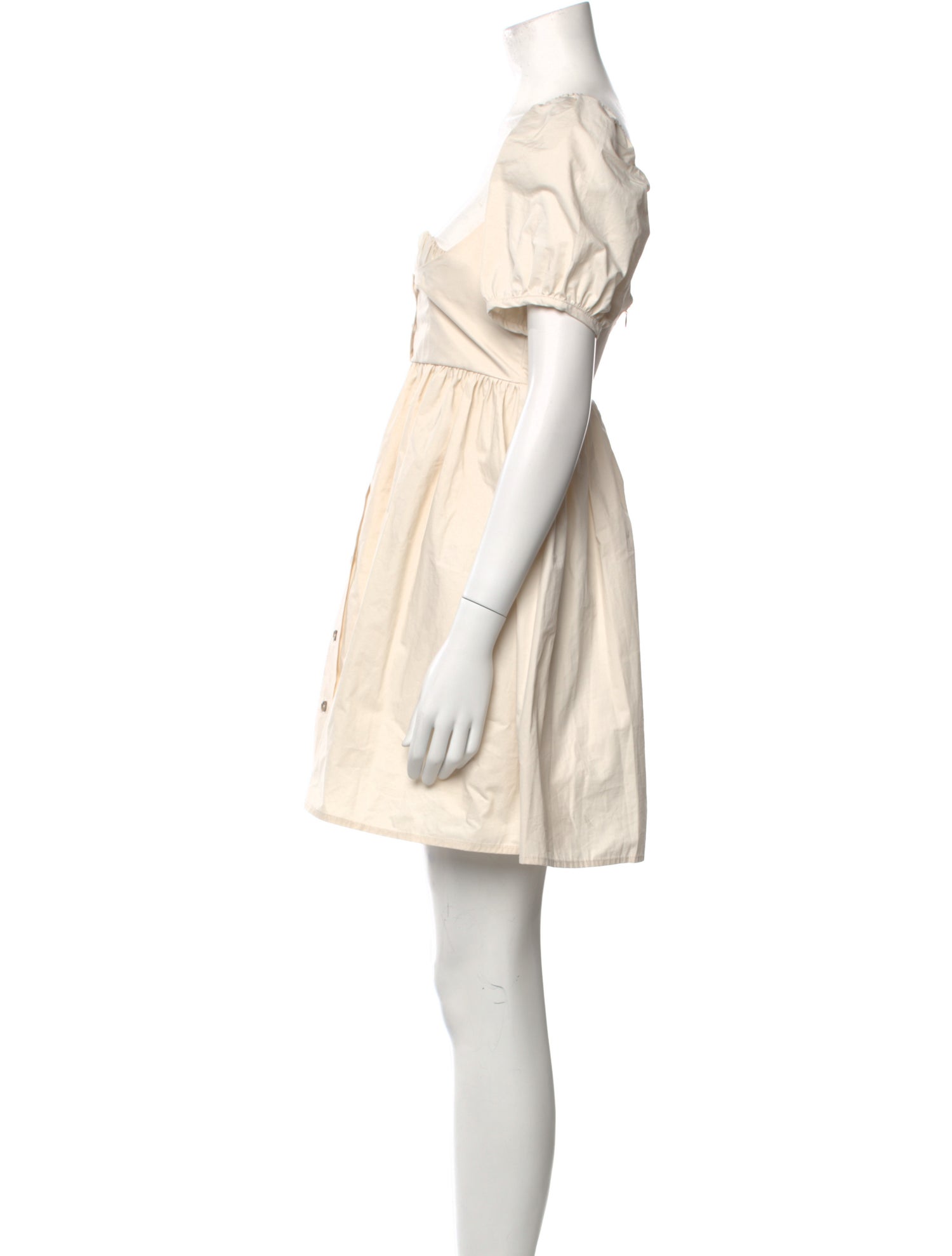 Ciao Lucia Square Neckline Mini Dress