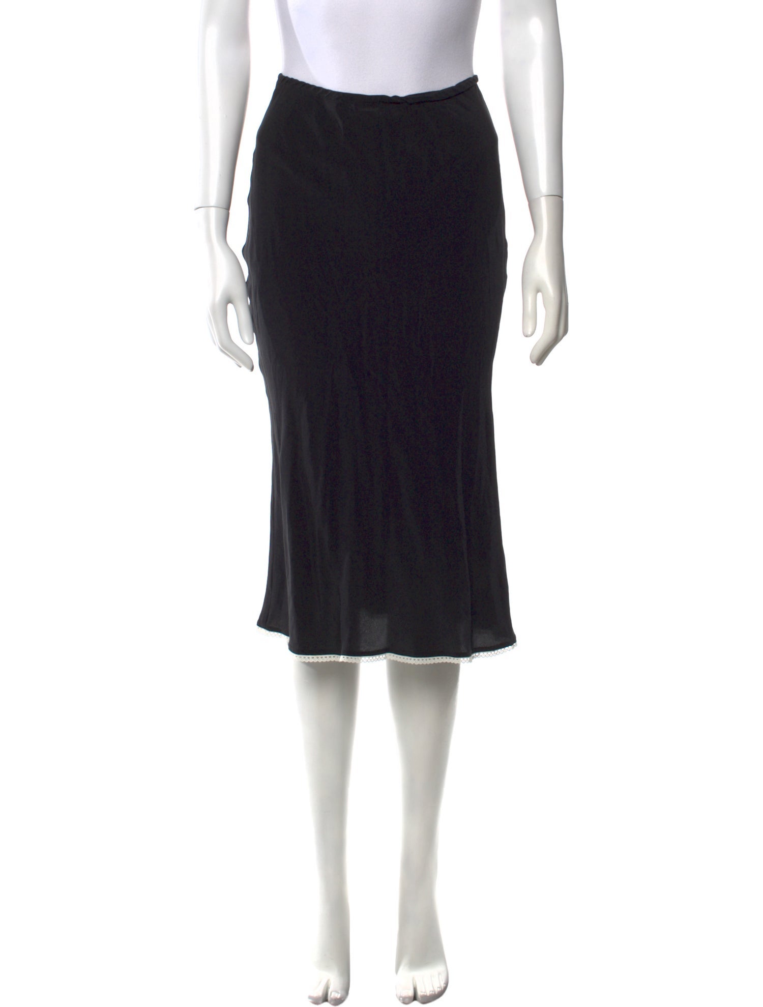 Ciao Lucia Silk Knee-Length Skirt