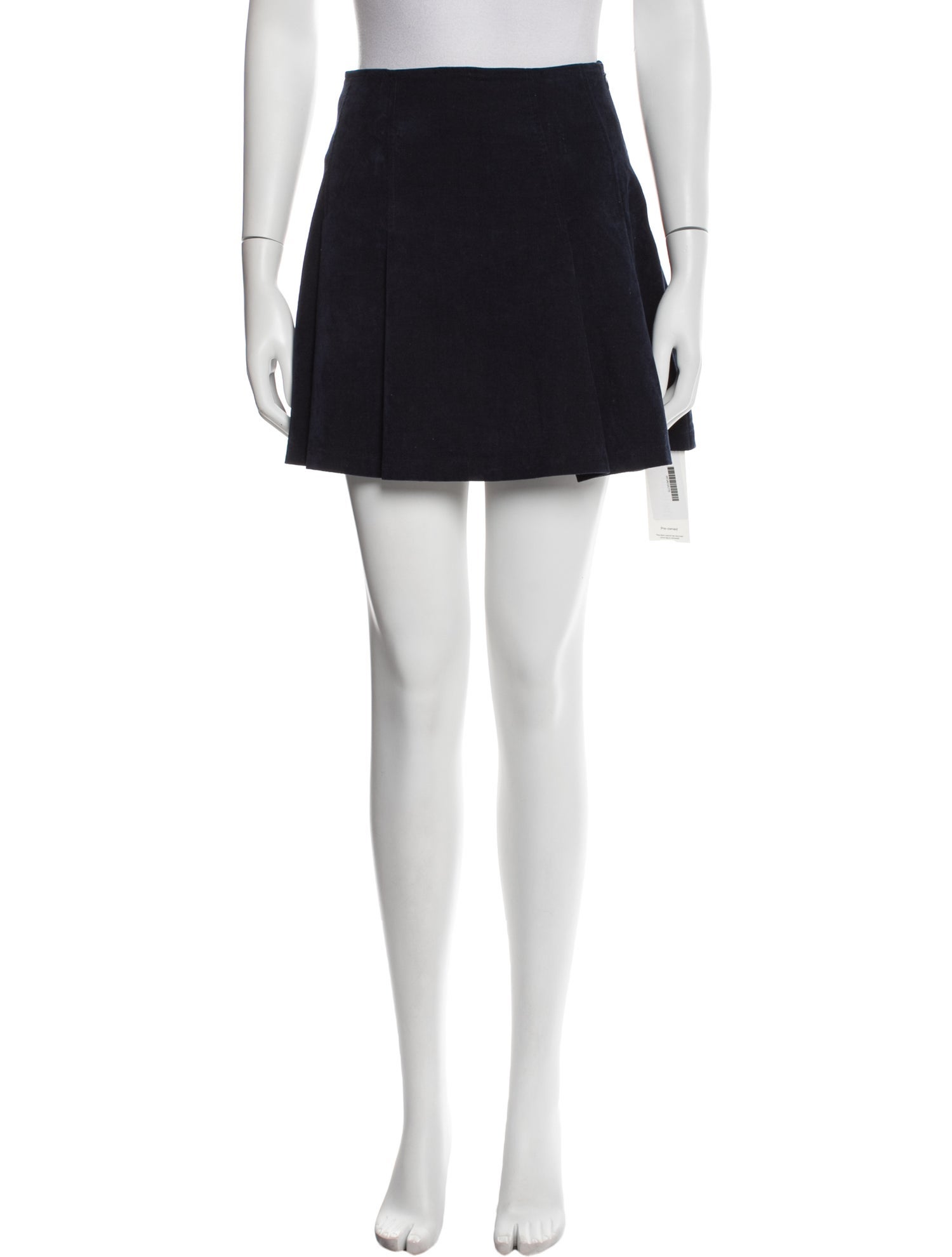 Ciao Lucia Pleated Accents Mini Skirt