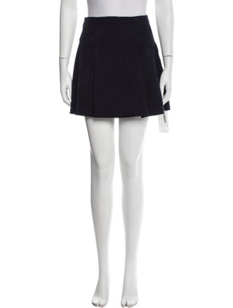 Ciao Lucia Pleated Accents Mini Skirt