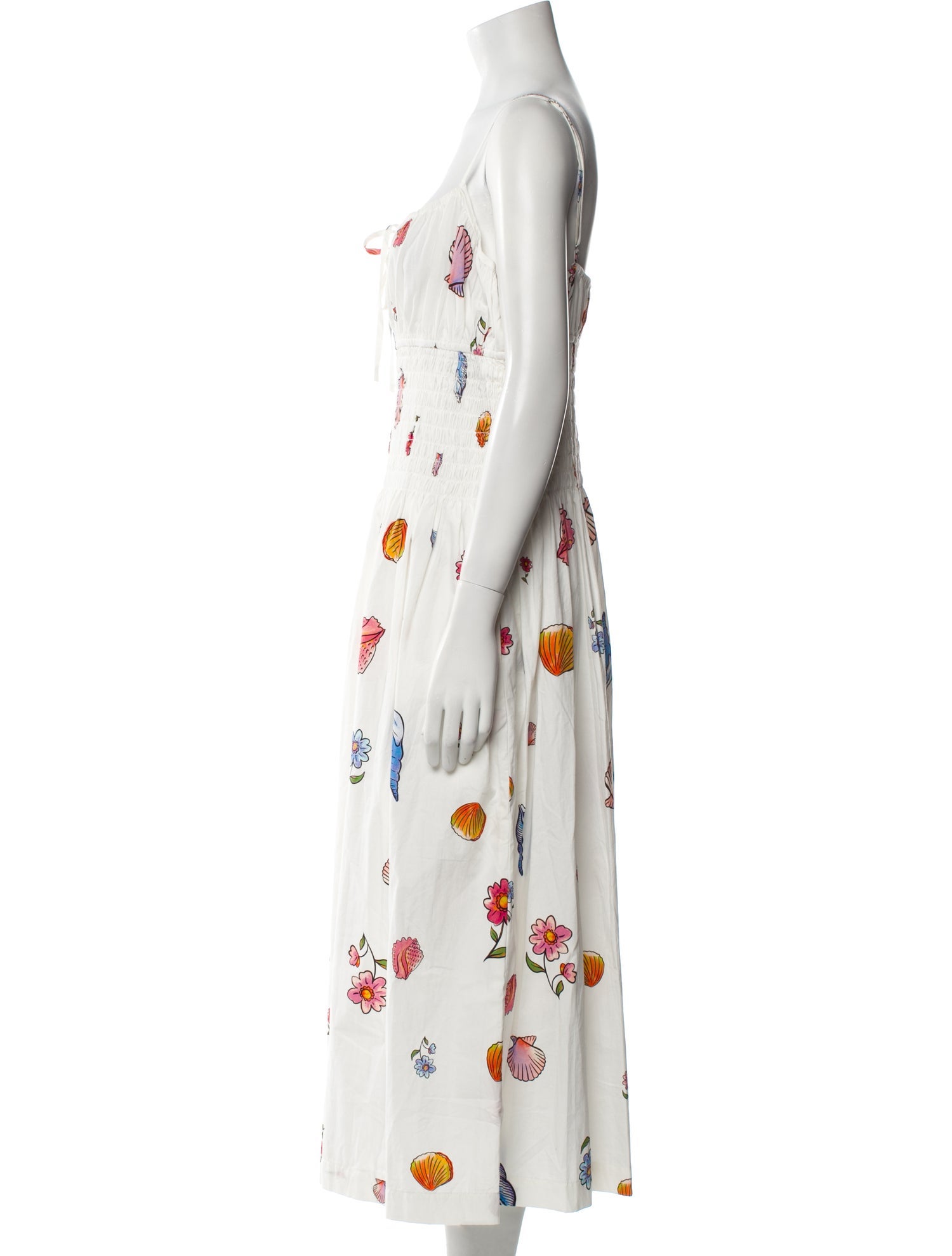 Ciao Lucia Floral Print Long Dress