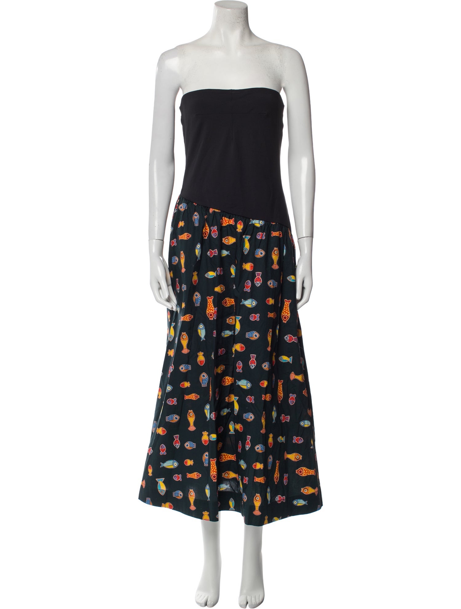 Ciao Lucia Floral Print Midi Length Dress