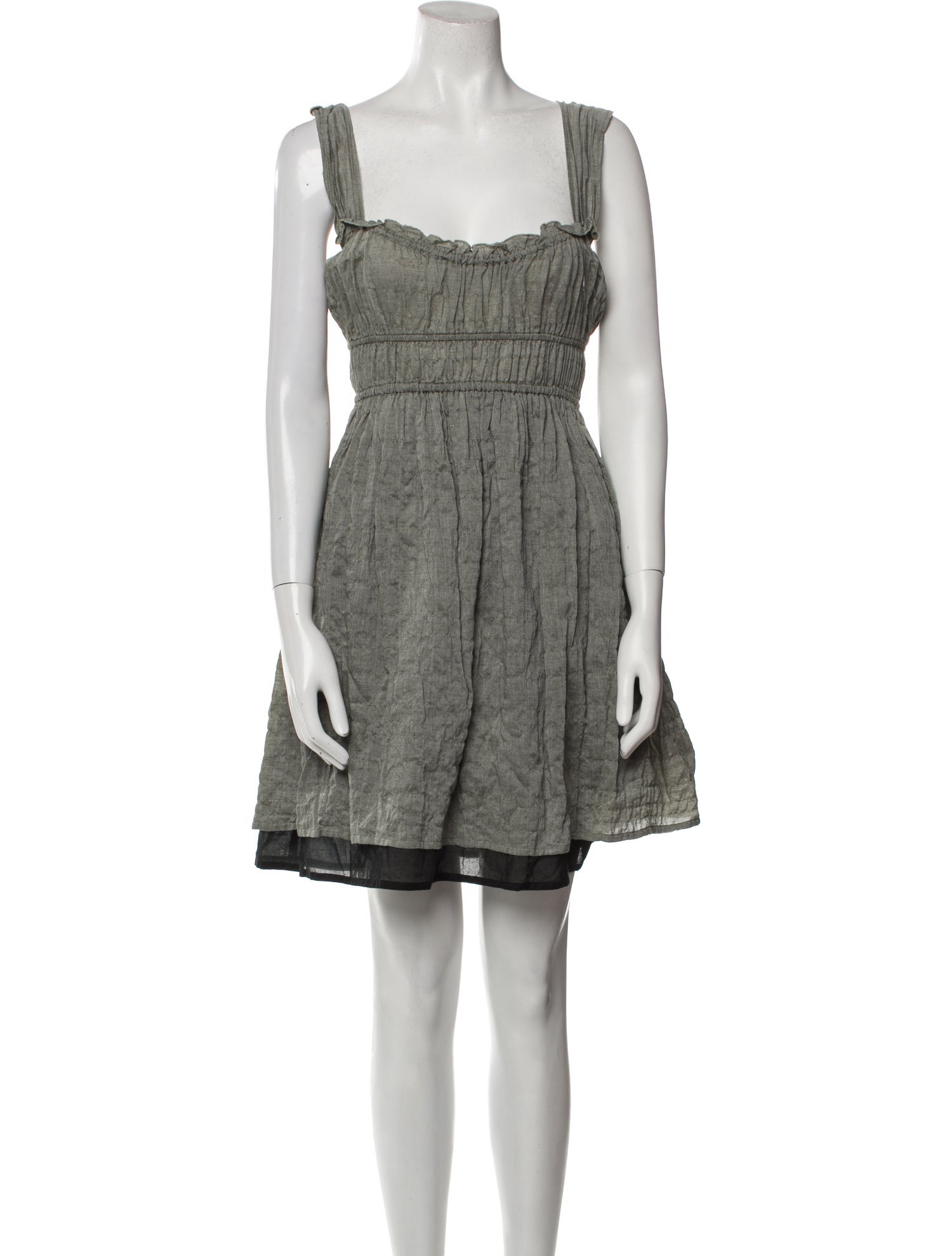 Ciao Lucia Square Neckline Mini Dress