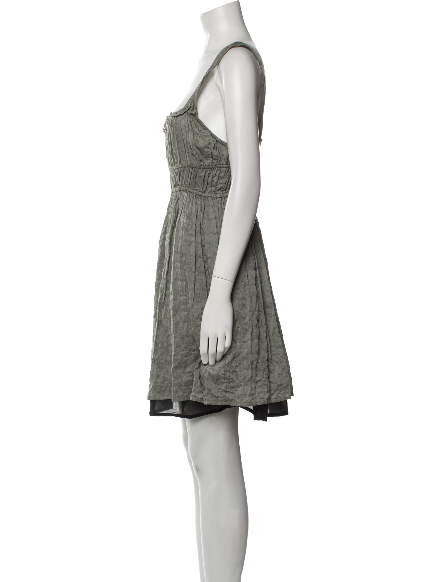 Ciao Lucia Square Neckline Mini Dress