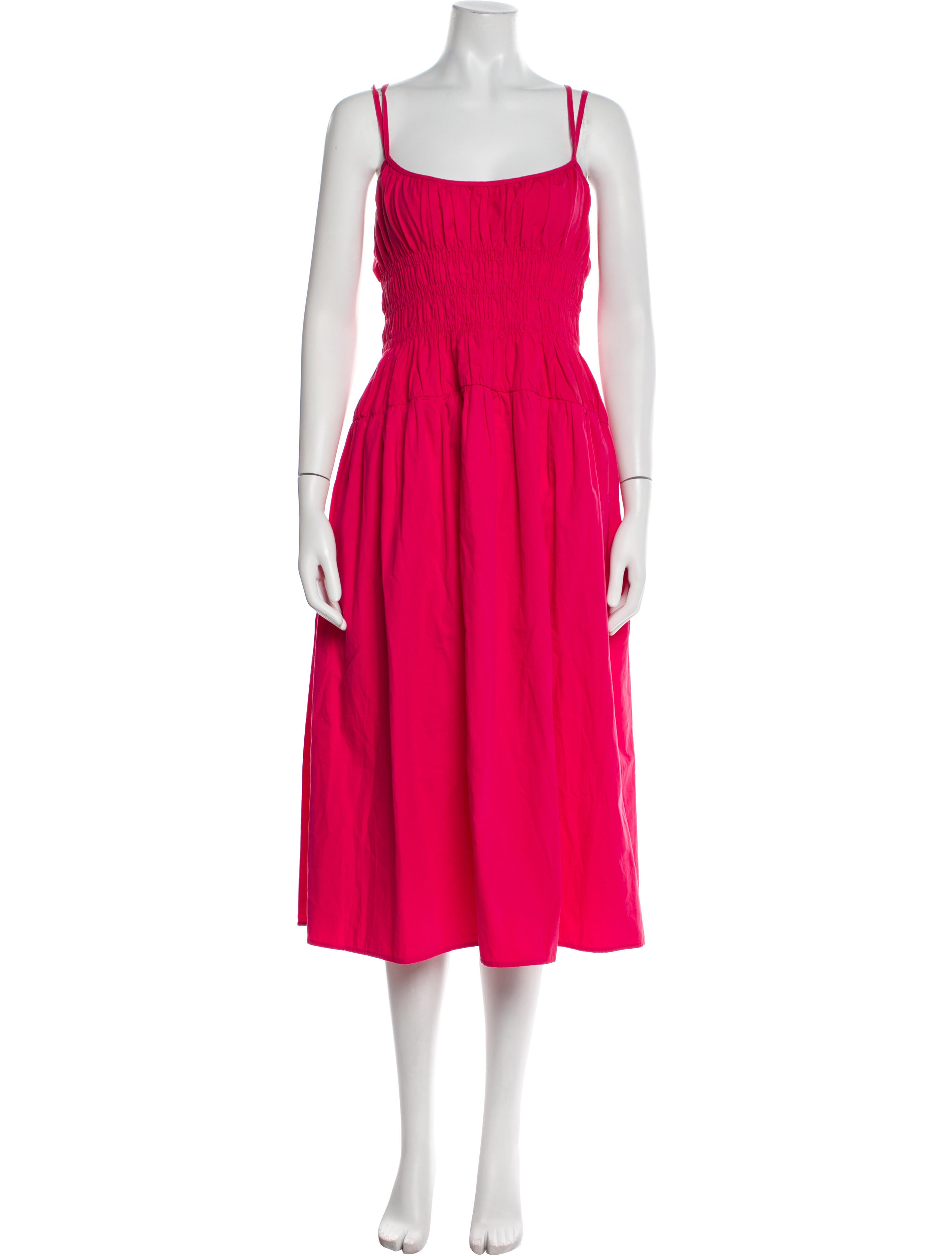 Ciao Lucia Square Neckline Long Dress