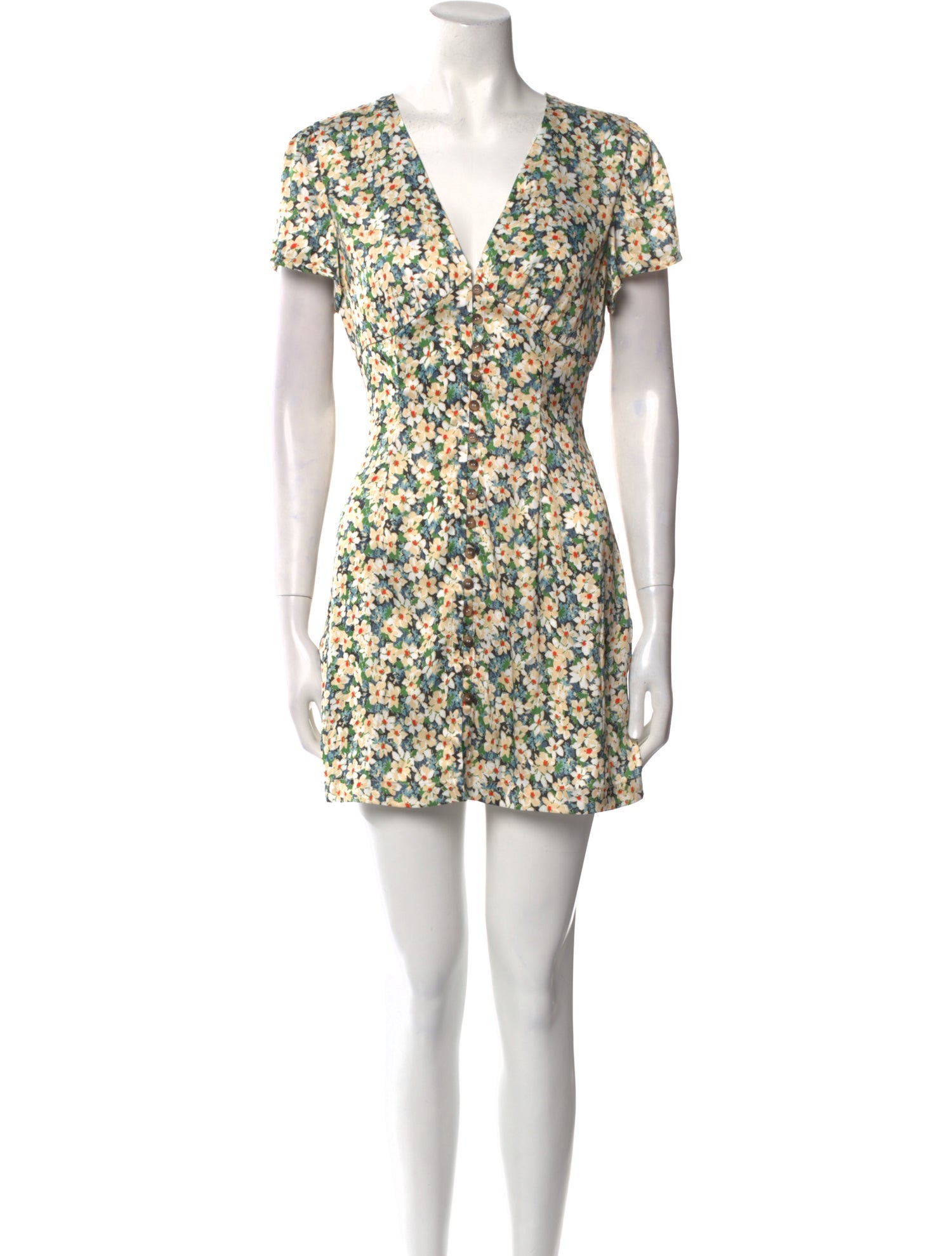 Ciao Lucia Floral Print Mini Dress w/ Tags