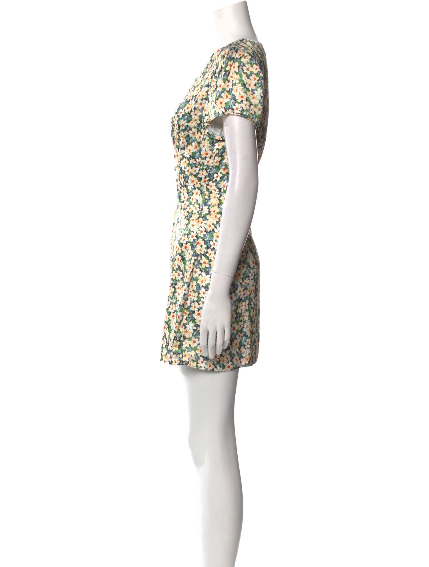 Ciao Lucia Floral Print Mini Dress w/ Tags