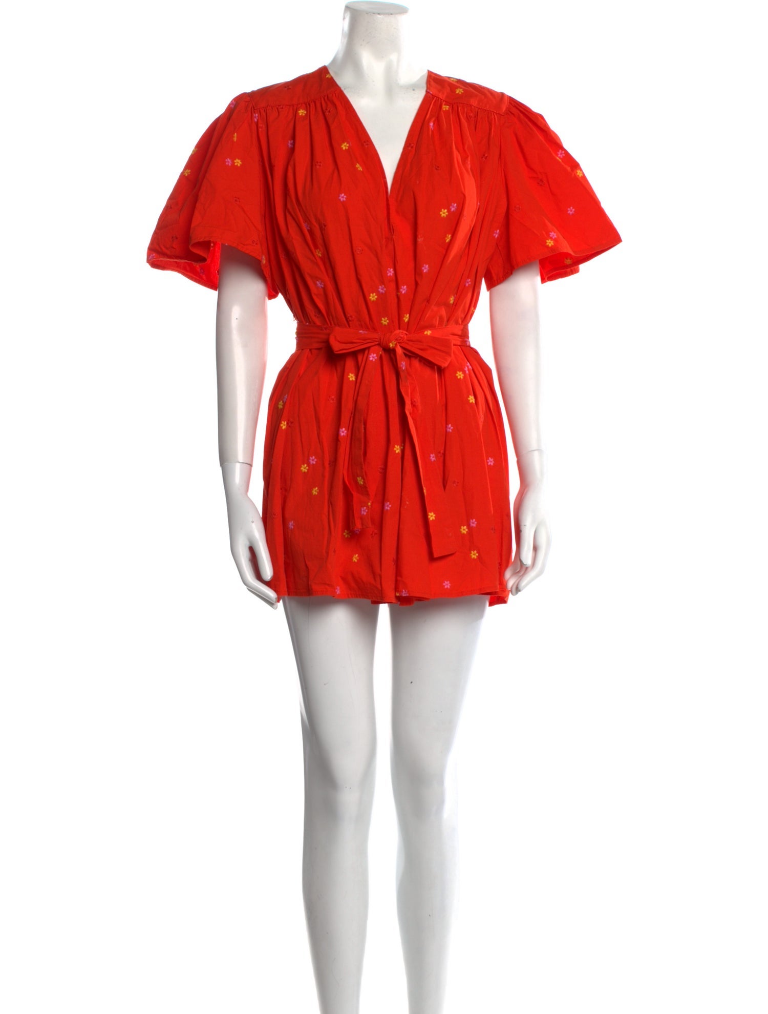 Ciao Lucia V-Neck Mini Dress