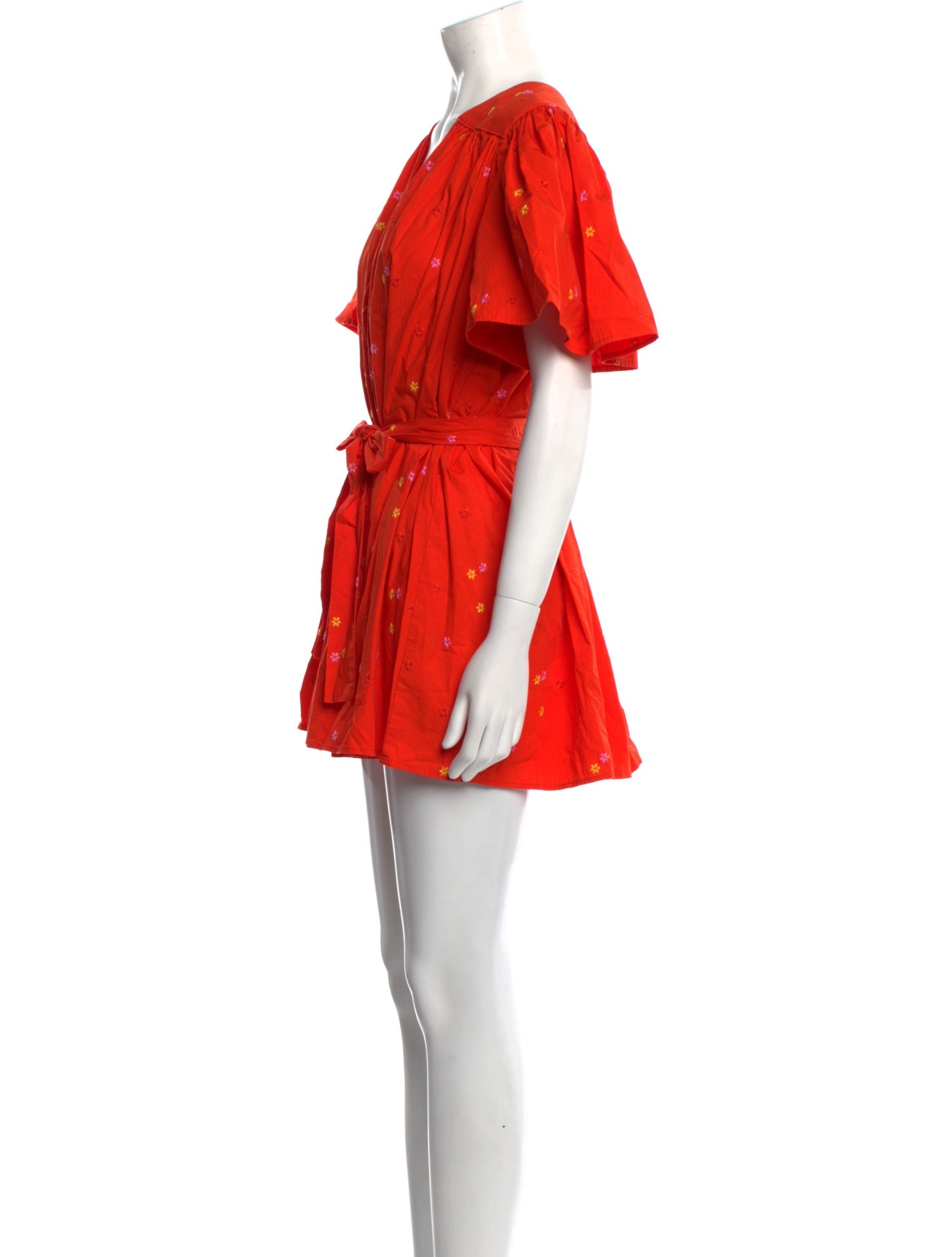 Ciao Lucia V-Neck Mini Dress