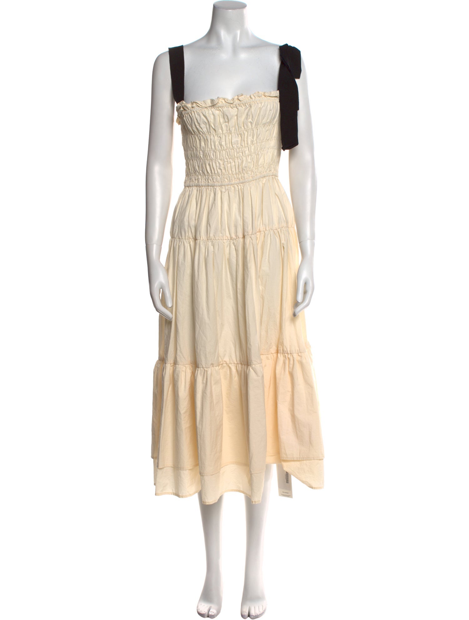 Ciao Lucia Square Neckline Midi Length Dress