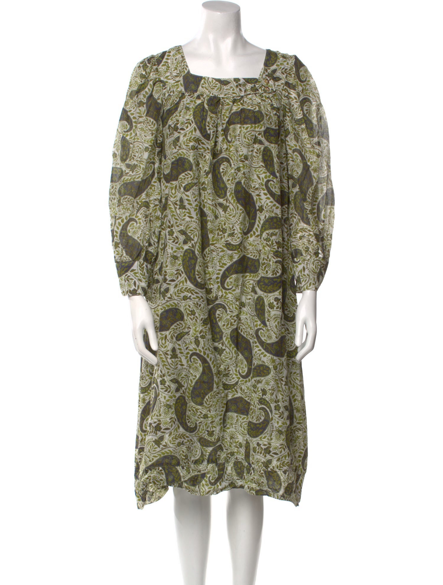 Ciao Lucia Paisley Print Midi Length Dress