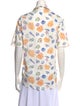 Ciao Lucia Printed Short Sleeve Button-Up Top