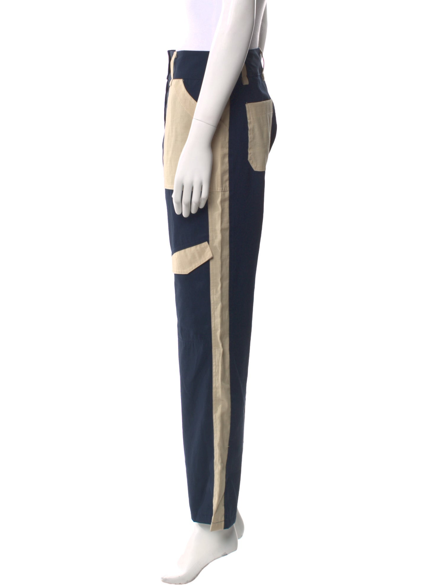 Ciao Lucia Colorblock Pattern Straight Leg Pants