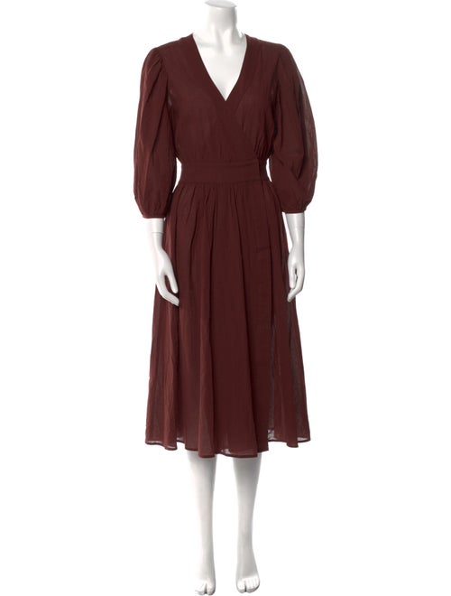 Ciao Lucia V-Neck Midi Length Dress