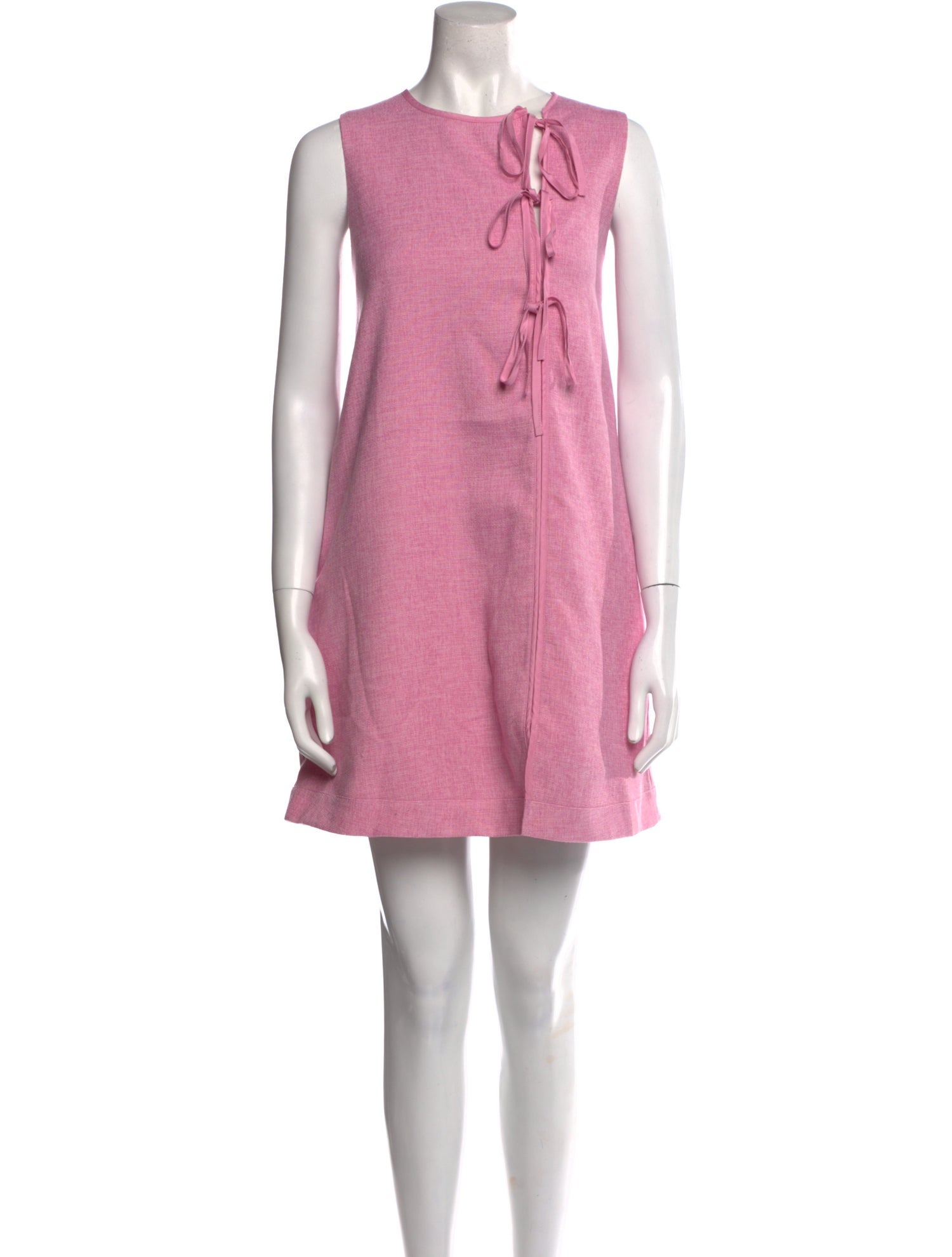 Ciao Lucia Crew Neck Mini Dress