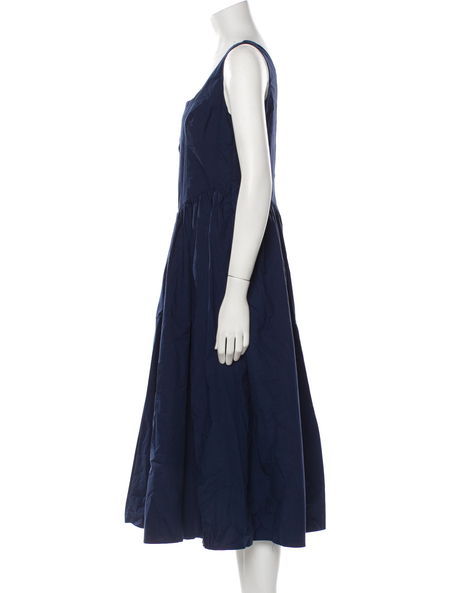 Ciao Lucia Scoop Neck Midi Length Dress