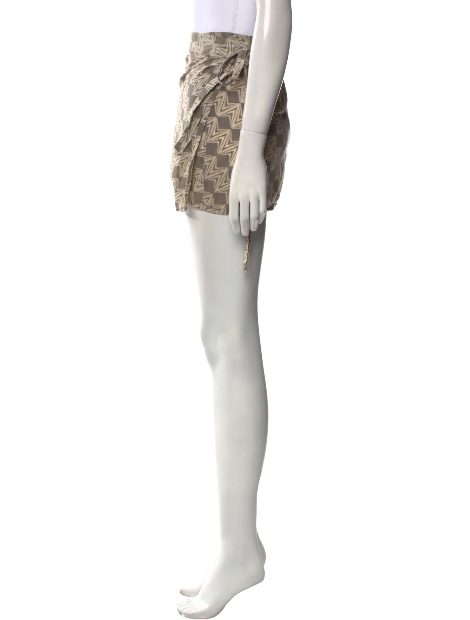 Ciao Lucia Printed Mini Skirt