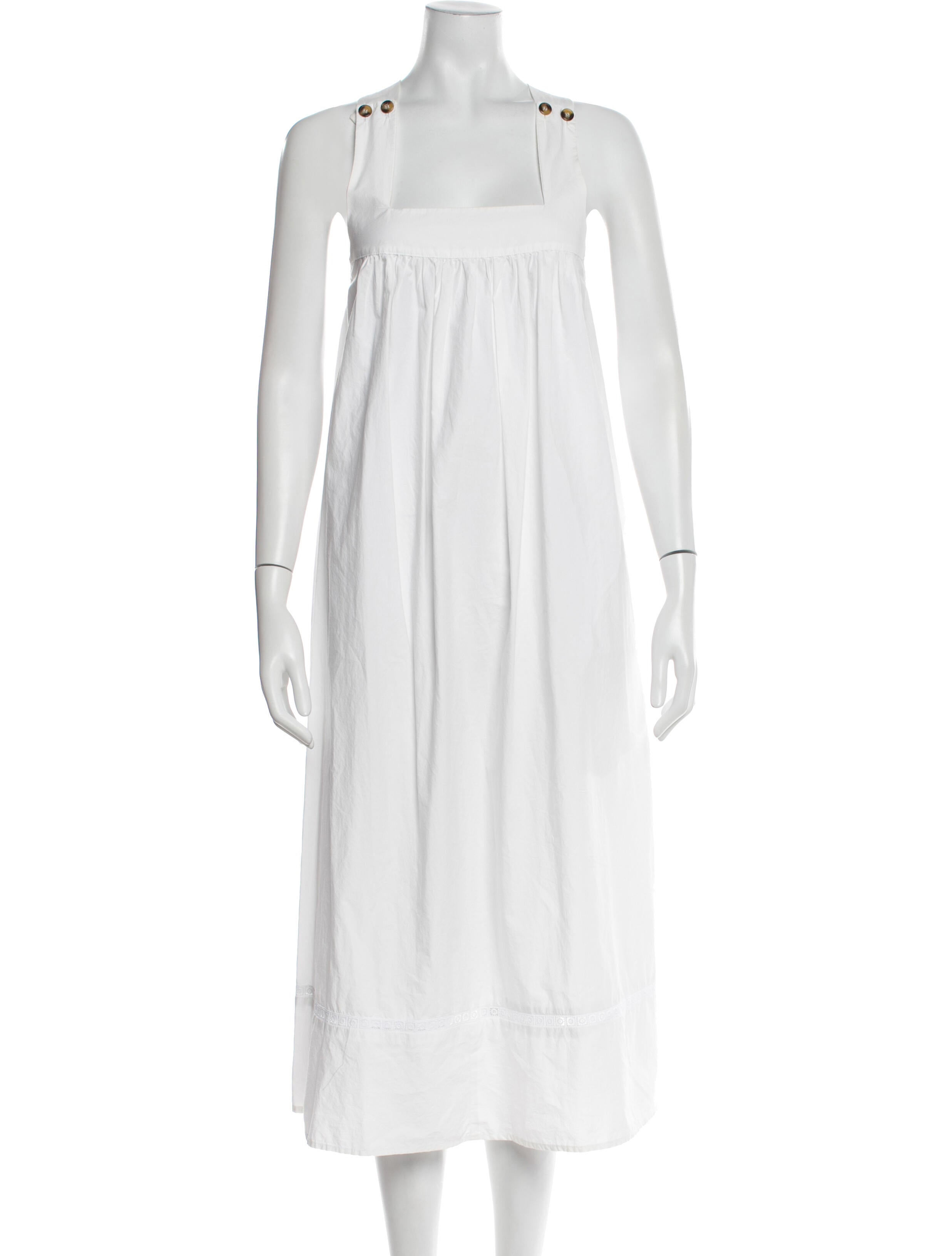 Ciao Lucia Square Neckline Long Dress