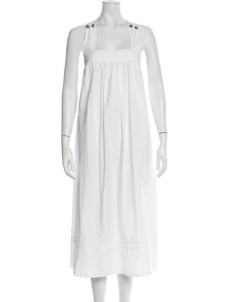 Ciao Lucia Square Neckline Long Dress