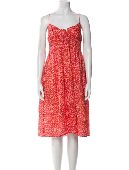 Ciao Lucia Floral Print Knee-Length Dress